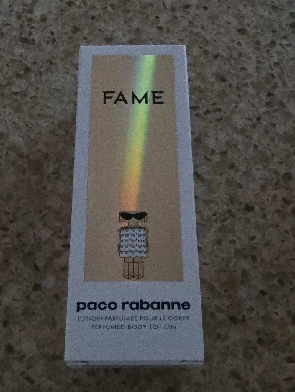 Paco Rabanne Fame Perfumed Body Lotion - Gold and White